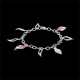 Bracelet Plumage Rose