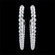 Boucles d'oreilles cr�oles Caviar