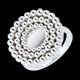 Bague Caviar Miroir