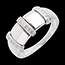 ventes Bague triade or blanc pav�e - 9 diamants