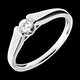 vente on line solitaire arche or blanc pm