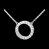 acheter en ligne Collier Firmament or blanc  - 0.75 carats - 19 diamants