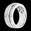 cadeaux femme Bague Idylle or blanc pav�e - 1.46 carats - 43 diamants