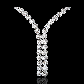 acheter Collier Liaison diamants - 2.4 carats - 76 diamants