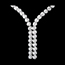 cadeaux femme Collier Liaison diamants - 2.4 carats - 76 diamants