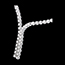 femme Collier Liaison diamants - 2.4 carats - 76 diamants