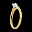joaillerie Solitaire or jaune Daphn�e