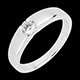 Solitaire Era or blanc