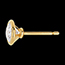 acheter on line Boucles d'oreilles Poup�e Solitaire or jaune
