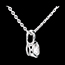 achat Collier Poup�e Solitaire or blanc