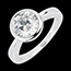 bijou or Solitaire Poup�e or blanc