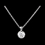 achat en ligne Collier Poup�e Solitaire or blanc