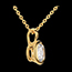 vente en ligne Collier Poup�e Solitaire or jaune