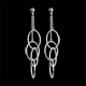 Boucles d'oreilles Volga argent
