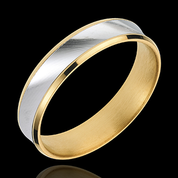 cadeau femme Anneau Dandy or jaune-or blanc