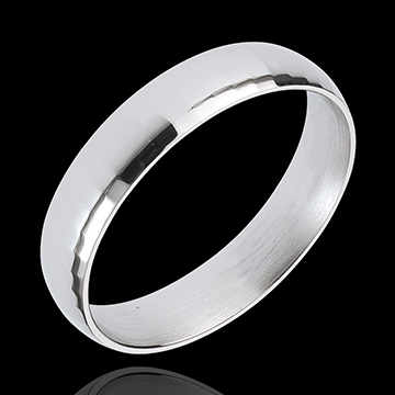 mariage Anneau Dandy or blanc