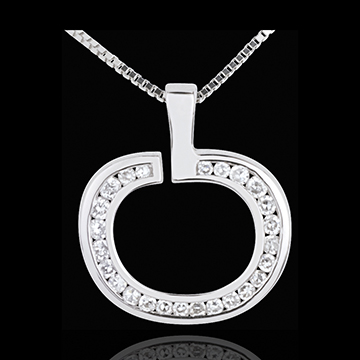 cadeau femme Diapple Pendentif - 25 diamants