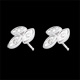 acheter on line boucles oreilles bouquets diamants or blanc