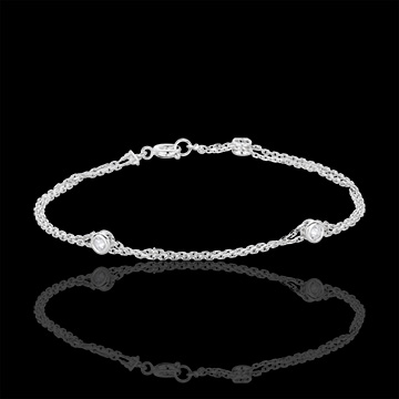 cadeau femme Bracelet Zodiaque or blanc et diamants
