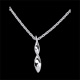 Collier Oria argent et diamant