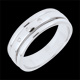 Bague Trilogie Eug�nie argent et diamant