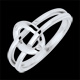 Bague Ovalia argent et diamant