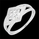 Anillo Andr�mica oro blanco y diamantes