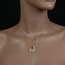achat Collier Lady or blanc et diamants