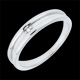 Bague Tempora argent et diamant