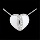 Collana Cuore Tu e io oro e diamante
