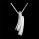 Collar sabidur�a oro blanco diamantes