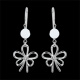 Boucles d'oreilles Fleur Couture 1