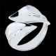 Bague Feuilles enlac�es