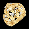 achat en ligne Bague Ros�e pr�cieuse Or jaune