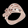 femme Bague Tentation Eternelle Or rose