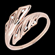 Bague Jardin d'�l�gance Or rose