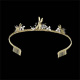 Tiare Libellules - or blanc, or jaune et diamants