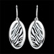 Boucles d'oreilles Zebra 1