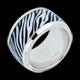 Bague Zebra 2