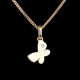 mi peque�a mariposa - peque�a - oro amarillo - 9 quilates