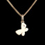 acheter on line mon petit papillon - taille enfant - or jaune