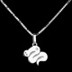 Serpentello - Taglia adulto - oro bianco - 9 carati