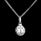 mariquita - peque�a - oro blanco - 9 quilates