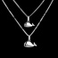 acheter en ligne baleineau - taille adulte - or blanc