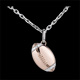Kettenanh�nger Rugby-Ball aus Rotgold und Diamanten