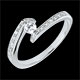 Anello Solitario con diamanti Promessa