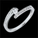 Anello Solitario con diamanti Promessa