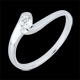 Anello solitario Passione Eterna oro bianco - 0.14 carati