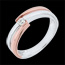 cadeau femmes Bague solitaire Inch'Allah - 0.1 carats - or 9 carats