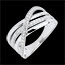 bijouteries Bague Elite or blanc diamants